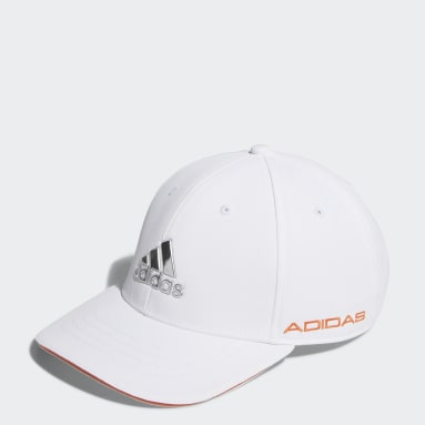남성 Golf White 투어 메탈 캡