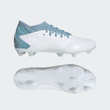 Football White Predator Accuracy.3 Firm Ground Boots
