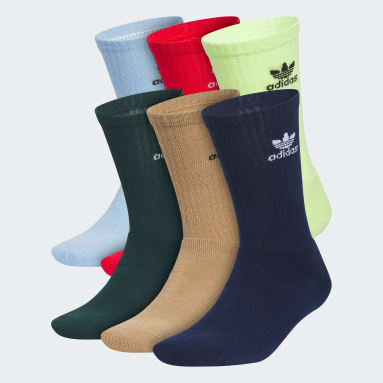 Trefoil Crew Socks 6 Pairs