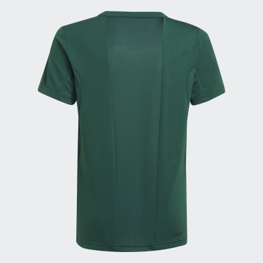 Camiseta Designed to Move Estampada Verde Niño Sportswear