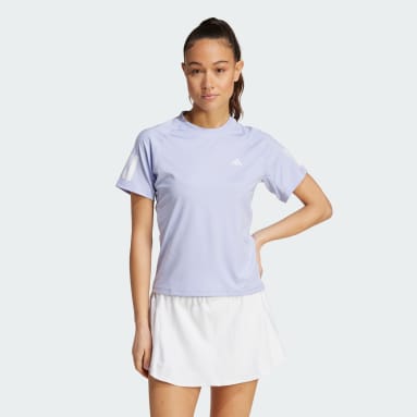 T-shirt de tennis 3 bandes Climacool