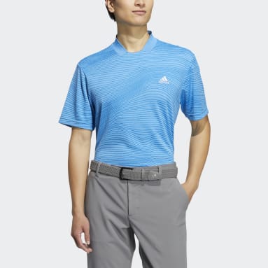 Men's Golf Blue Made to be Remade Rib Collar Shirt