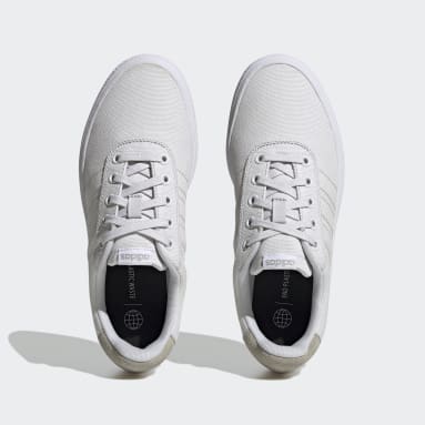 Women's Sportswear Grey Vulc Raid3r Lifestyle Skateboarding 3-Stripes Branding Shoes