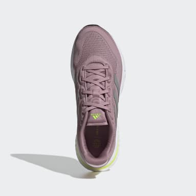 Women Running Purple Supernova Shoes