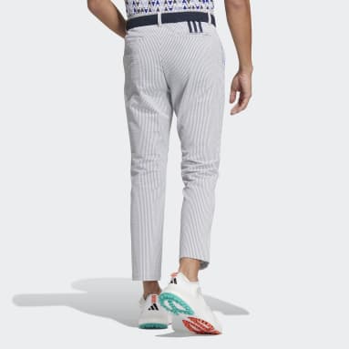 남성 Golf White 시어서커 팬츠