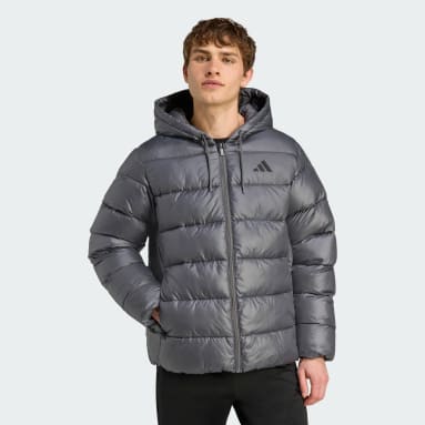 Essentials CLIMAWARM Synthetic Down Puffer Hooded Jackets