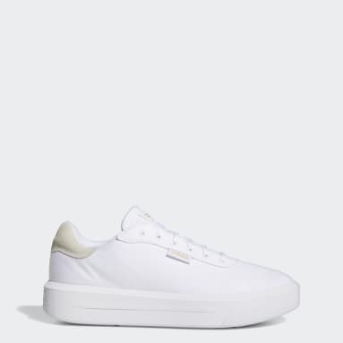 Sapatilhas de Plataforma CLN Court Branco Mulher Sportswear