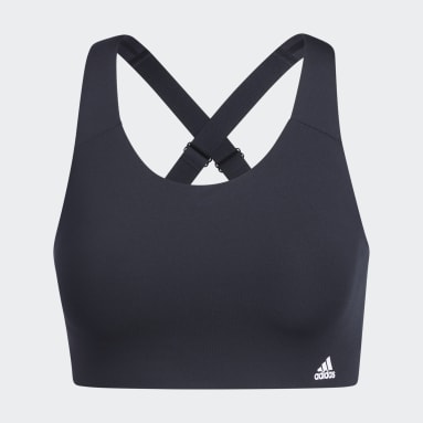 Ladies' Plain Black Sports Bra - ALDI UK