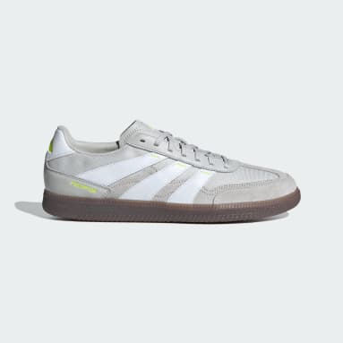 Chuteira Predator 24 League Low Freestyle Cinza Futebol