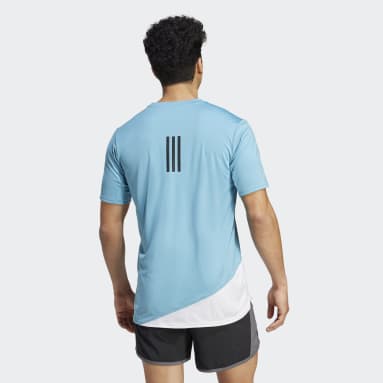 T-shirt da running Made To Be Remade Blu Uomo Running