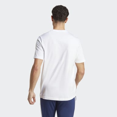 Männer Fußball Italien Graphic T-Shirt Weiß