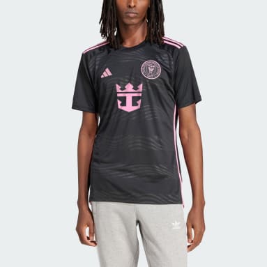 Camiseta personalizada réplica de La Noche adidas Inter Miami CF 2023 negra  para hombre