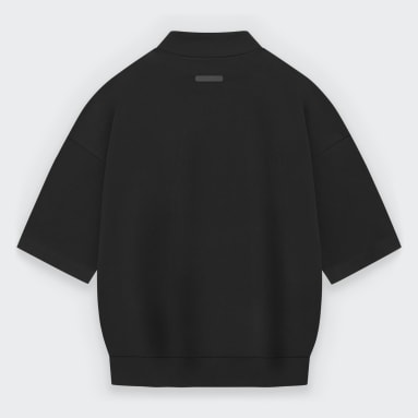 남성 fear_of_god_athletics Black Fear of God Athletics 헤비 저지 3/4 모크 티