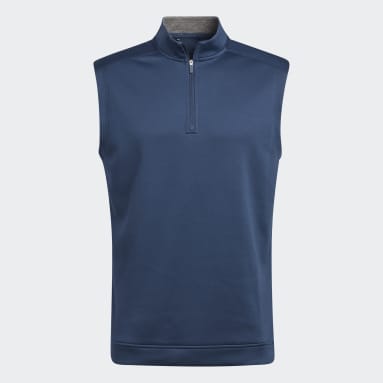 Men Golf Club Quarter-Zip Golf Vest