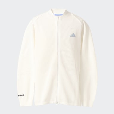 남성 Golf White 프라임니트 재킷