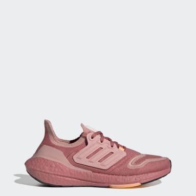 Women Running Red Ultraboost 22 Shoes