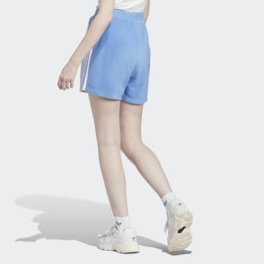 Women Originals Blue adidas Originals x Moomin 3-Stripes Shorts