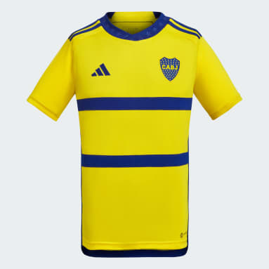 Camiseta Alternativa Boca Juniors 23/24 (Niño) Amarillo Niño Fútbol