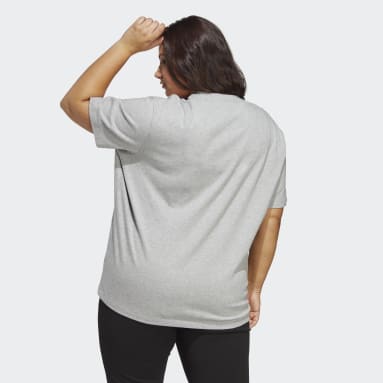 T-shirt Adicolor Essentials (Grandes tailles) gris Femmes Originals