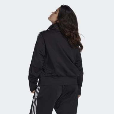 Kvinder Originals Sort Adicolor Classics Firebird Plus Size træningsjakke