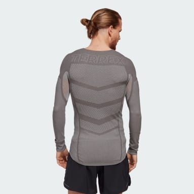 Männer TERREX DRYNAMO LONG SLEEVE LIGHT Grau
