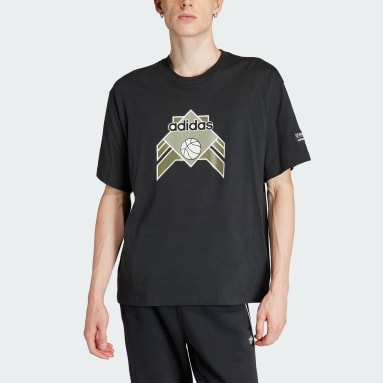 Men Originals Black Graphic Tee