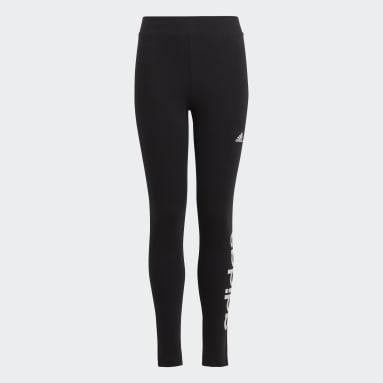 Kids Essentials Linear Logo Print Training Leggings by adidas Sportswear