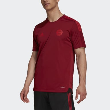 ผู้ชาย ฟุตบอล สีแดง เสื้อซ้อม FC Bayern Tiro