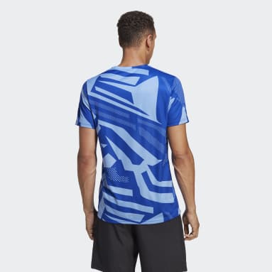 Camiseta Own the Run Seasonal Azul Hombre Running