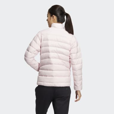 Women Golf Pink 긴팔 다운 재킷