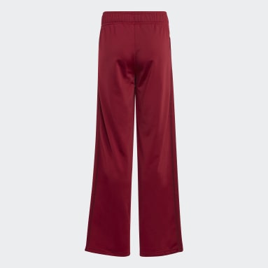 Collegiate Graphic Pack Wide Leg Track Pants Bordowy