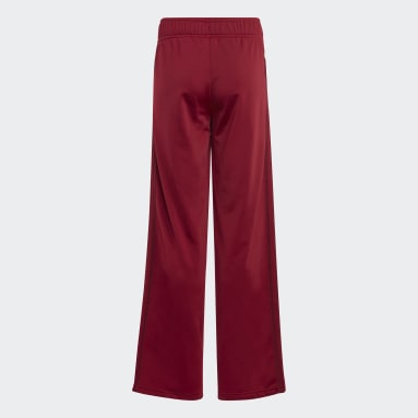Pantalón Collegiate Graphic Wide Leg Burgundy Niño Originals
