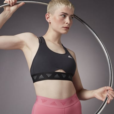 Women Training Black Hyperglam Light Support Bra