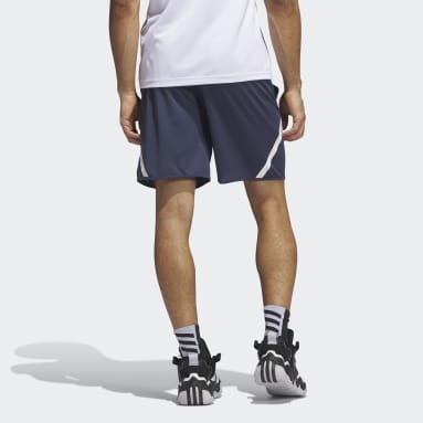 Shorts adidas Pro Block Azul Hombre Basketball
