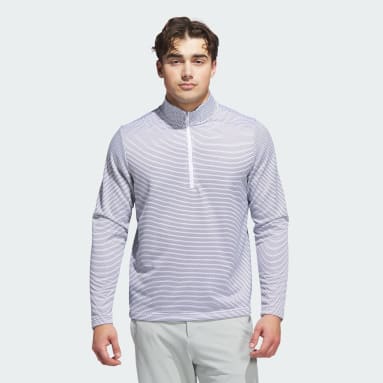 Sudadera Performance Estampada con Cierre Corto