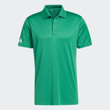 Men Golf Green Performance Primegreen Polo Shirt