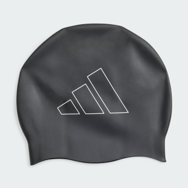 Bonnet de bain adidas Logo Noir Natation