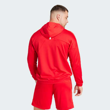 Sweat-shirt à capuche Tiro Rouge Hommes Sportswear