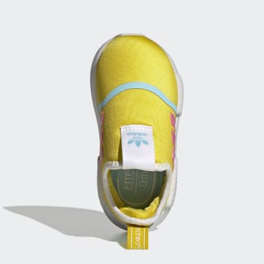 Adidas nmd kids yellow clearance