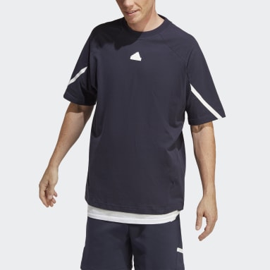 T-shirt Designed 4 Gameday Bleu Hommes Sportswear