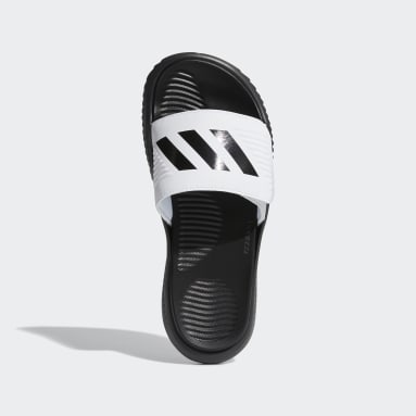 남성 Swimming White 알파바운스 슬라이드