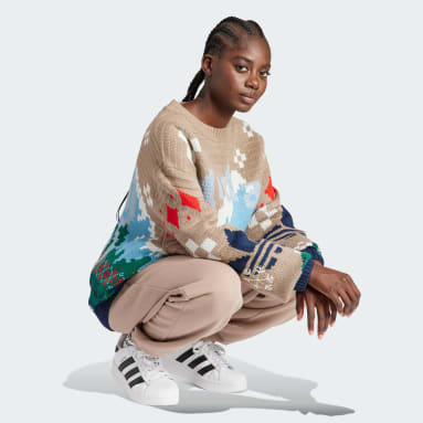 Women Originals Brown Holiday Sweatshirt (Gender Neutral)