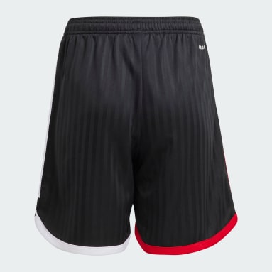Pantalón corto primera equipación Fulham FC 23/24 Negro Niño Fútbol