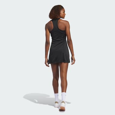 Vestido Club Tennis Negro Mujer Tenis