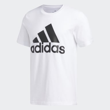 T-shirt Basic Badge of Sport blanc Hommes Sportswear