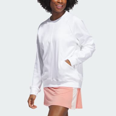 Women Golf White Made With Nature Sweatshirt