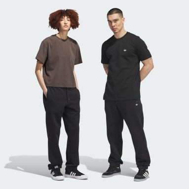 ADIDAS ORIGINALS PREMIUM ESSENTIALS NYLON CARGO PANT, Black Women's Casual  Pants