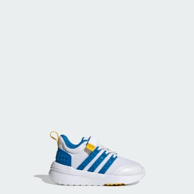 Kids Sportswear White adidas x LEGO® Racer TR21 Elastic Lace and Top Strap Shoes