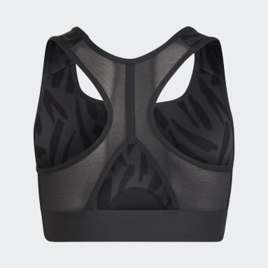 Brassière AEROREADY Training Padded Power React Gris Filles Fitness Et Training