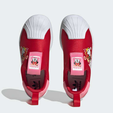 Hårdhed Bevægelse garn Red Superstar Shoes | adidas US
